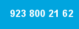923 800 21 62 923 800 21 62